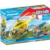 Image de Hélicoptère de Secours PLAYMOBIL 71203, Figurine, City Action Les Secouristes