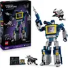 Image de LEGO Icons Transformers Soundwave 10358, Set de Construction Adulte, Maquette Soundwave, Ravage et Laserbeak