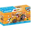 Image de PLAYMOBIL Kart Pizzaiolo 71634, Moteur Rétractable, 1 Personnage, 36 Accessoires, Multicolore