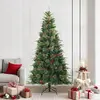 Image de Sapin de Noël Artificiel à Branches Articulées Vert 240 cm