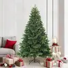 Image de Sapin de Noël Artificiel à Branches Articulées Vert 210 cm