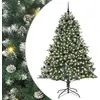 Image de Sapin de Noël artificiel Vert 240 cm PVC, plastique et acier