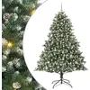 Image de Sapin de Noël artificiel Vert 240 cm PVC, plastique et acier