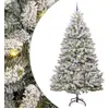 Image de Sapin de Noël artificiel Vert et blanc 270 cm PVC et métal