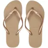 Image de Havaianas Slim Femme - Tongues et Sandales, Rose - Taille 37/38 - Plastique