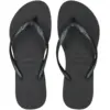Image de Havaianas Slim Femme - Tongues et Sandales, Noir - Taille 35/36 - Plastique