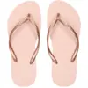 Image de Havaianas Slim Femme - Tongues et Sandales, Rose - Taille 35/36 - Plastique