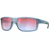 Image de Oakley Homme Oakley OO9449 GIBSTON 944925 Lunettes de soleil O_matter Bleu Rouge Carré Normale