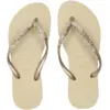 Image de Havaianas Slim Femme - Tongues et Sandales, Beige - Taille 39/40 - Plastique