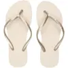 Image de Havaianas Slim Femme - Tongues et Sandales, Beige - Taille 41/42 - Plastique