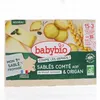 Image de BABYBIO Comme les grands - Sablés Comté Origan 72g Dès 15mois