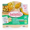 Image de BABYBIO Végétal - Petit plat Quinotto Quinoa Potimarrons Champignons Fromage de Chèvre +12 Mois Bio 230g