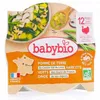 Image de BABYBIO Repas du Midi - Petit plat pomme de terre, haricots verts, émincé de dinde fermière de Poitou dès 12 mois