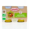 Image de BABYBIO Légumes - Petits pots Jardinière aux légumes de France dès 4 mois 2x130g