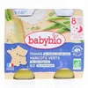 Image de BABYBIO Repas du Soir - Petits pots de panais, haricots verts, riz, dès 8 mois, 2 x 200 gr