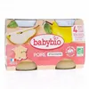 Image de BABYBIO Fruits - Petits pots de poire dès 4 mois 2x130g