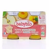 Image de BABYBIO Fruits - Petits pots Pomme, Abricot et Céréale dès 4 mois 2x130g
