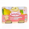 Image de BABYBIO Fruits - Petits pots Pomme, Coing dès 4 mois 2x130g