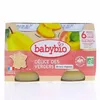 Image de BABYBIO Fruits - Petits pots Délice des vergers dès 6 mois 2x130g