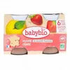 Image de BABYBIO Fruits - Petits pots Pomme / Fraise dès 6 mois 2x130g