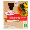 Image de BABYBIO Fruits - Gourdes pomme, myrtille, fraise dès 6 mois 4x90g