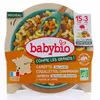 Image de BABYBIO Comme les grands - Carottes Coquillettes Champignons Jambon 200g
