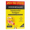 Image de HERBESAN Immunité Fatigue 30 ampoules 10mL