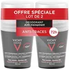 Image de VICHY Homme déodorant contrôle extrême 72h lot de 2 x 50ml