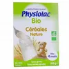 Image de PHYSIOLAC Céréales nature bio dès 4mois 200g