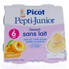 Image de PICOT Pepti-Junior Crème dessert sans lait saveur abricot 4x100g