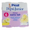 Image de PICOT Pepti-Junior Crème dessert sans lait saveur banane 4x100g