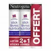 Image de NEUTROGENA Stick lèvres nutrition 3 sticks x 4,8g