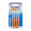Image de INAVA Mono compact - Brossettes interdentaires orange 1.2 mm espaces étroits pack de 4