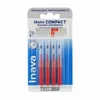 Image de INAVA Mono compact - Brossettes interdentaires ISO4 larges 1.5mm pack de 4