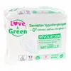Image de LOVE&GREEN Serviettes Hypoallergéniques Super x12
