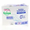 Image de LOVE&GREEN Serviettes Maxi Hypoallergéniques x10