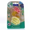 Image de DODIE Gaïa - Sucettes duo ronde 6-36 mois rose / jaune pale