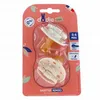 Image de DODIE Sucettes duo ronde 0-6 mois beige