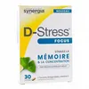 Image de SYNERGIA D'Stress Focus mémoire et concentration x30 comprimés