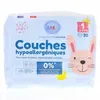 Image de PHARMABABY Couches hypoallergéniques taille 1 - 2 à 5kg x30 couches