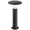 Image de Borne D'Extérieur Ges511 En Aluminium Anthracite, Diffuseur En Méthacrylate, Ip44, Raccordement E27 Max 28W - Gealuce