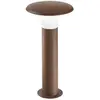 Image de Borne D'Extérieur Ges521 En Aluminium Finition Rouille, Diffuseur En Méthacrylate, Ip44, Raccordement E27 Max 28W - Gealuce
