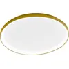 Image de Krizia P/S Plafonnier 3000K 60W 5100Lm Or Brossé, Led, Diffuseur Acrylique Opale, Dimmable - Gealuce
