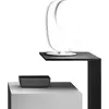 Image de Diva - Lampe de table LED dimmable - Aluminium blanc satiné, diffuseur en silicone, lumière chaude 3000K, 17W