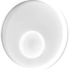 Image de Applique LED Melania 50W blanche, 2100lm, lumière chaude 3000K, aluminium et méthacrylate satiné, d.50cm