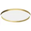 Image de Aela P/M Plafonnier Led 60W Double Émission 3100-3200Lm 3000K/4000K Aluminium Brossé Or Dimmable Coupe De Phase - Gealuce