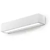 Image de Applique Led Ges964C 20W Double Émission 1236Lm 3000K En Aluminium Moulé Sous Pression Blanc - Applique D'Extérieur Ip65 - Gea Luce