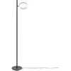 Image de Lampadaire Gpin31 - Lampadaire Led Orientable 25W 1391Lm 3000K En Aluminium Noir Mat - Gealuce
