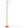 Image de Lampadaire Gpia31 Orange Brûlé 25W Led 1391Lm 3000K Dimmable Push _ Gealuce