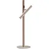 Image de Lampe De Table Gealuce Gls En Aluminium Taupe - Lampe Led Orientable 5,4w Avec Variateur Push, 3000k, Faisceau 25°, Ip20, Design Moderne Et Raffiné